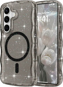Galaxy S26 �P�[�X �L���L�� ���� MagSafe�Ή� �J�o�[ SC-53G ���킢�� �E�F�[�u�G�b�W ������ ���C�����X�[�d �ϏՌ� ����~�� �}�O�l�b�g���� SC-51G �X�g���b�v�z�[���t�� �M�����N�V�[ S26 Ultra �X