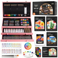 【新生活応援SALE★15%OFF】 Shuttle Art お絵描きセット 202点 アートセット 画材セット 色鉛筆 アクリ…