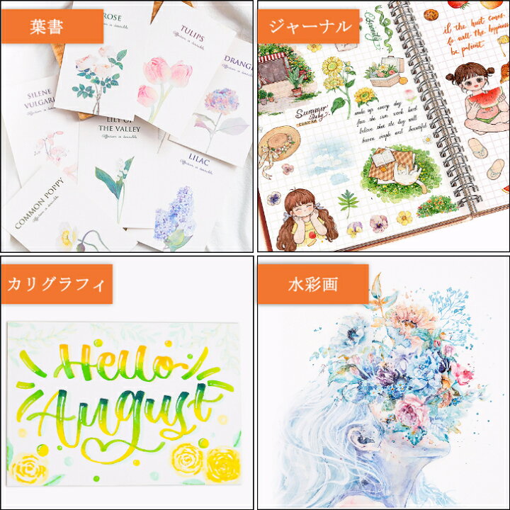 楽天市場 送料無料 固形水彩絵具 48色セット 固体水彩 水彩絵の具 ブラシ13本 パレット 透明 溶けやすい 速乾 大人の塗り絵 水彩画 お絵描き 野外スケッチ用 携帯便利 美術 画材セット 学校用 初心者 専門家 プレゼント Jming