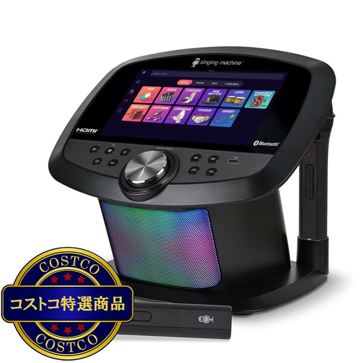 楽天市場】送料無料！(コストコ) Singing Machine Wi-Fi カラオケ 