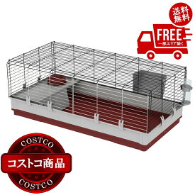 送料無料！(コストコ) ウサギ用ケージ クロリック XL レッド　※ご注文後5?14日でお届けします