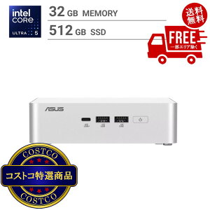 ���������I(�R�X�g�R) ASUS MINI PC/ NUC 15 PRO+ / Ultra5 225H / �������[ 32GB / SSD 512GB / RNUC15CRSU5083AJ�@��