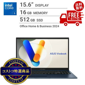 ���������I(�R�X�g�R) ASUS �m�[�gPC/Vivobook/15.6�C���`/Core 5 120U/�������[16GB/SSD 512GB/�N���C�G�b�g�u���[/X1504VA-C5COBLD5�@��