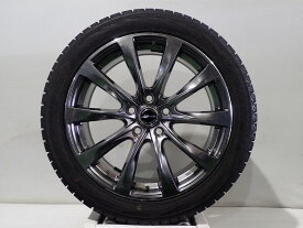 【スーパーセール】【中古】235/45R18 スタッドレスタイヤ ホイール 4本セット ヨコハマ アイスガードIG70 1880+45-5H114.3 マルカサービス LEFINADA （ 18インチ 純正 ST 235/45-18 ）