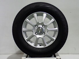 【スーパーセール】【中古】145/80R13 スタッドレスタイヤ ホイール 4本セット ブリヂストン ブリザックVRX2 1340+45-4H100 ウェッズ ジョーカー （ 13インチ 145/80-13 ）