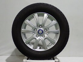 【スーパーセール】【中古】195/65R15 スタッドレスタイヤ ホイール 4本セット ダンロップ ウインターマックスWM02 1560+53-5H114.3 ウェッズ ジュネージュヴァノック （ 15インチ 195/65-15 ）