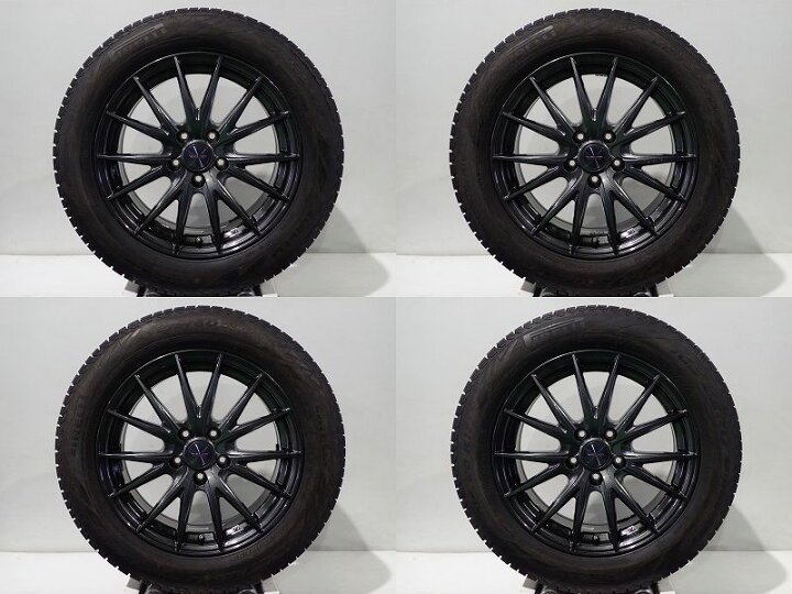 楽天市場】【中古】215/60R17 スタッドレスタイヤ ホイール 4本セット 
