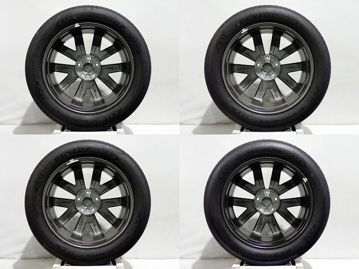 楽天市場】【中古】225/55R18 サマータイヤ アルミホイール 4本セット 