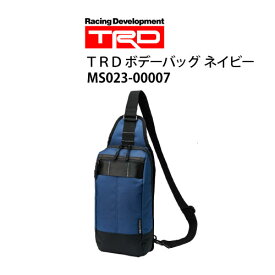 30%オフクーポンTRD ボデーバッグ ネイビー [MS023-00007](カー用品 アウトレット 未使用 )