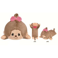【即納】モンチッチ　モンチッチちゃん　ペンケース　ぬいぐるみ　流行　かわいい　リボン　文房具