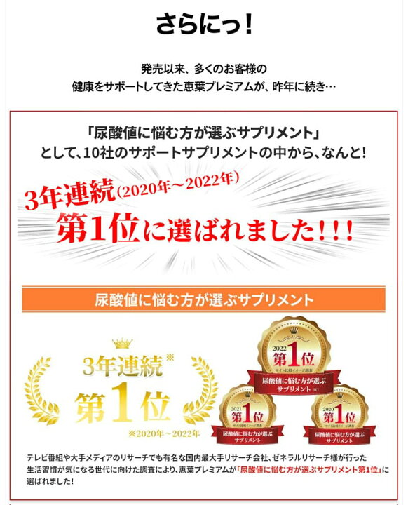 楽天市場】【正規販売店】【機能性表示食品】恵葉プレミアム1袋（90粒 