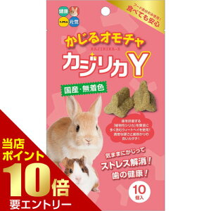 \店内全品ポイント10倍/※要エントリーかじるおもちゃ カジリカY 10個入小動物 うさぎ モルモット 齧る かじる おもちゃ