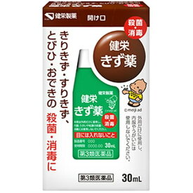 【第3類医薬品】健栄きず薬 30mL 第3類医薬品