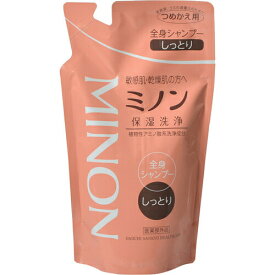 ミノン 全身シャンプー しっとりタイプ つめかえ用 380mL 医薬部外品