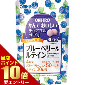 _XSi|Cg10{^vGg[Iq ł`AuTv u[x[&eC 120ORIHIRO Chewable Supplement Blueberry & Lutein 120tablets