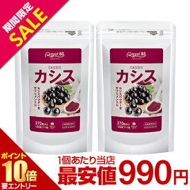カシス サプリメント まとめ買い 2個セット目のサプリ カシスパウダー アントシアニン ポリフェノール ブルーベリー パソコン サプリメント 大容量 お徳用 健康 美容 RoyalBS 日本製