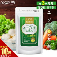 ユーグレナの恵み 約3ヶ月分 90粒RoyalBS 公式 サプリ ミドリムシ スーパーフード ガセリ菌 善玉菌 乳酸…
