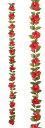 【造花 ・夏の造花 ・ハイビスカス】トロピカルハイビスカスガーランド(ワイヤー入)・レッド
