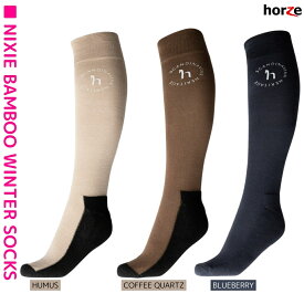 乗馬 ソックス horze ニクシー バンブー ウィンター ライディング ソックス 乗馬用品 馬具