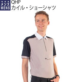 乗馬 ショーシャツ QHP カイル ショーシャツ メンズ 乗馬用品 馬具 乗馬用品ジョセス