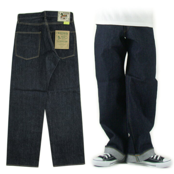 楽天市場】BIGJOHN 13.5oz YOSHIDENIM WILD DUCK JEANS M1011RC  