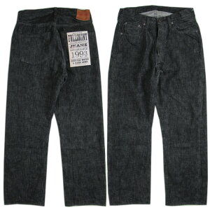 FULLCOUNT �t���J�E���g 0105BK �u���b�N�f�j�� WIDE DENIM
