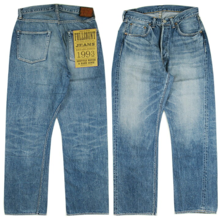 楽天市場】0105SS WIDE DENIM (Super Smooth) Dartford FULLCOUNT 