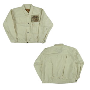 FULLCOUNT S2107ECSS WWII Model 11.5oz ECRU DENIM JACKET