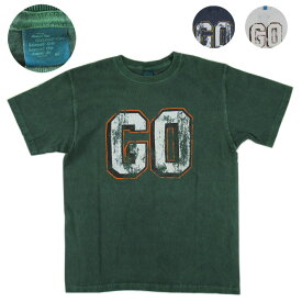 Good On グッドオン グラフィックTシャツ GOOD ON “GO” S/S TEE クルーネック 半袖Tシャツ ピグメントダイ OLSS1257P