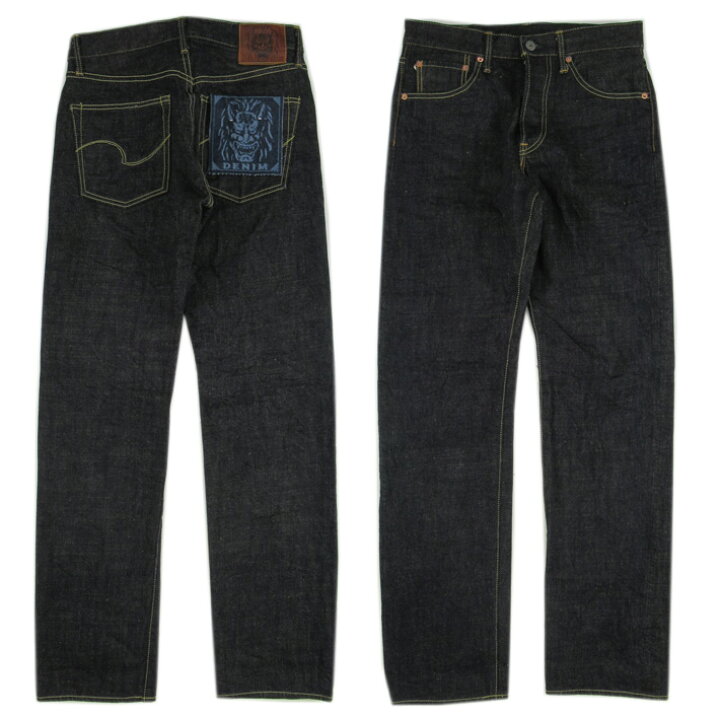 楽天市場】初代鬼デニム 288-14KBE レギュラーストレート 14oz 緯糸 
