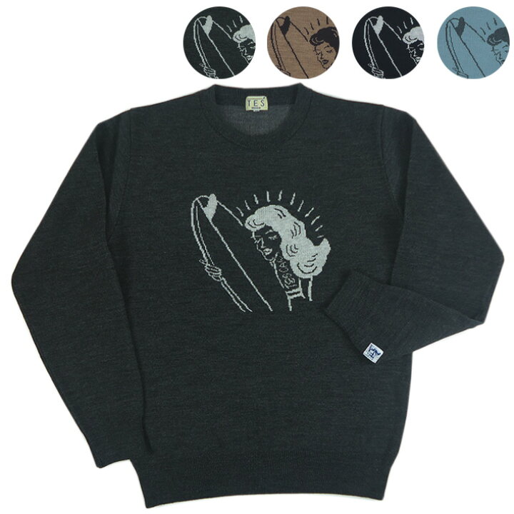 楽天市場】TES エンドレスサマー ニット SHRED BETTY JQ KNIT AS 