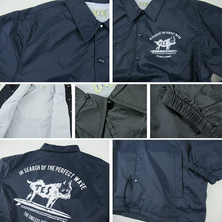 楽天市場】TES エンドレスサマー BUHI コーチジャケット TES OVAL BUHI COACH JKT SD-0774000 : カジュアルショップJOE 楽天市場】TES エンドレスサマー BUHI コーチジャケット TES OVAL BUHI COACH JKT SD-0774000 : カジュアルショップJOE