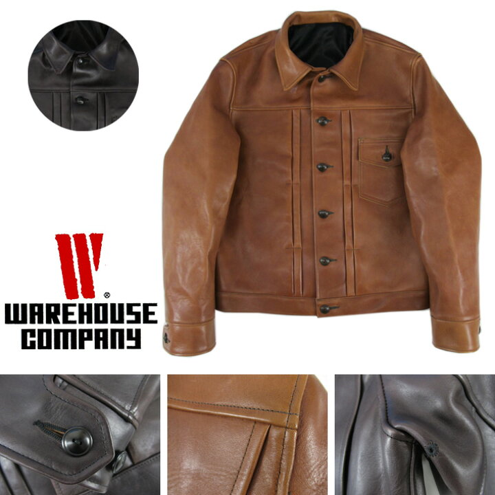 楽天市場】WAREHOUSE ウエアハウス Lot 2147 1ST TYPE LEATHER JACKET 