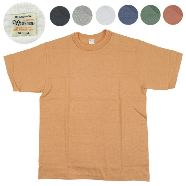 楽天市場】WAREHOUSE ウエアハウス Lot.4601 プレーンTシャツ 