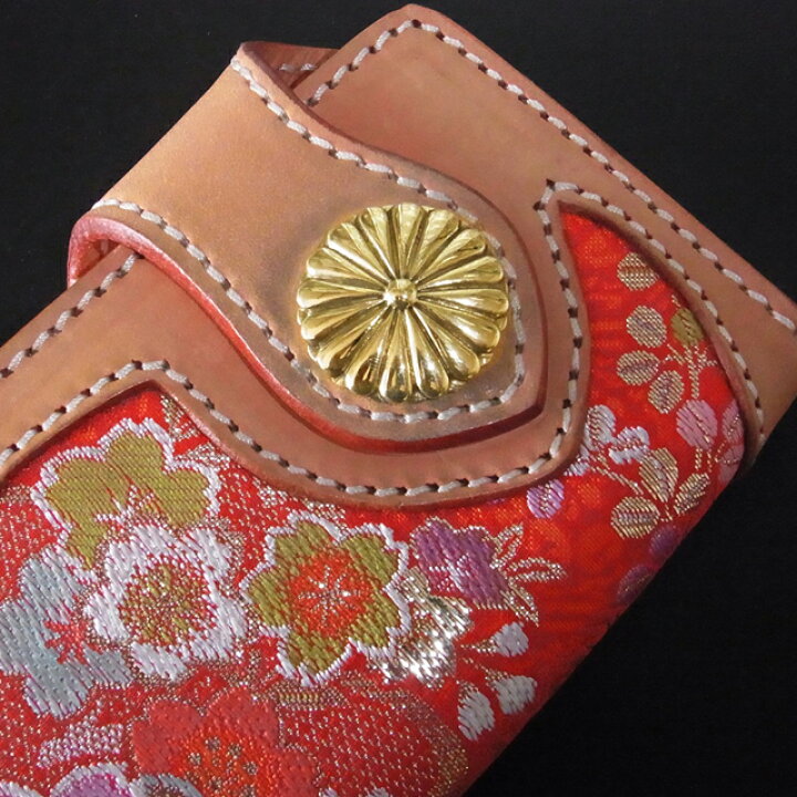 楽天市場】金色の真鍮製 コンチョ パーツ ネジ式 菊紋 直径30mm 大 菊 