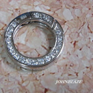 �V���o�[925�� ��20mm �����O�J�� �W���R�j�A �}���J�� ���ł� �t���b�g �v���[�� ���n �v�b�V����