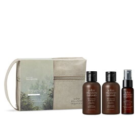 【公式】ジョンマスターオーガニック John Masters Organics traveling（daily nourishing）|ジョンマスター ヘアケア トラベル トライアル お試し セット ギフト シャンプー コンディショナー ヘアミスト プレゼント 女性 友人 母の日 ギフトセット