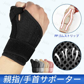 z11# 手首サポーター 指サポーター 親指サポーター 腱鞘炎サポーター 手関節 手首 手首固定 腱鞘炎 捻挫 家事 育児 痛み スポーツ 筋トレ 保護 関節 男女兼用 左右兼用 フリーサイズ