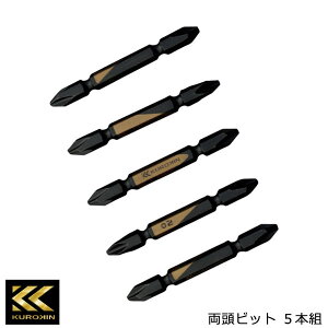 �y���[���֑Ή��zFUJIYA �t�W�� �����r�b�g 5�{�g �{2×65mm ���� KUROKIN 5215-65-BG