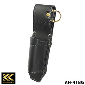 FUJIYA フジ矢 シノラチェホルダー LIGHT PU LEATHER SERIES 黒金 KUROKIN AH-41BG