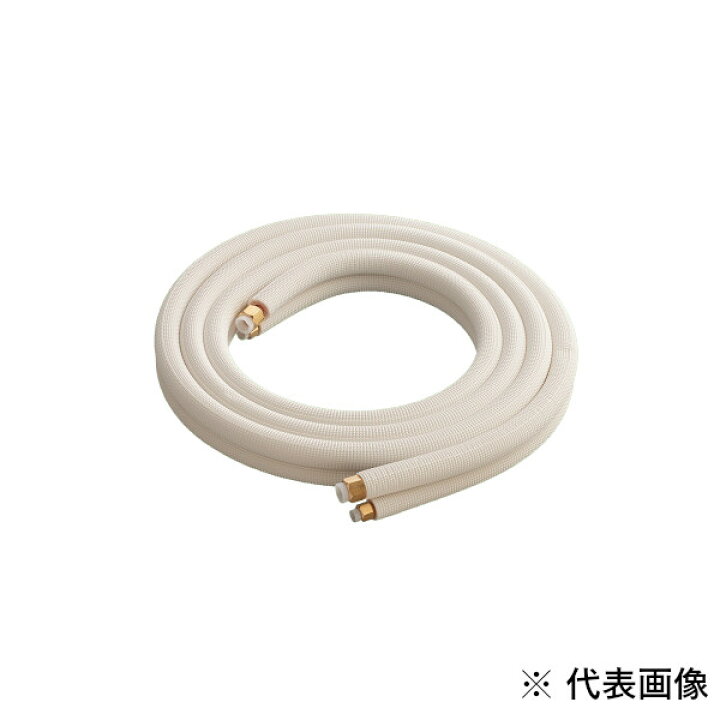 楽天市場】関東器材 2分4分 ペアコイル パイプのみ 4m 4P-24P 【配管 