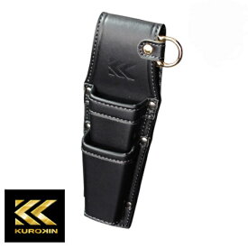 FUJIYA フジ矢 ホルダー 2段 LIGHT PU LEATHER SERIES 黒金 KUROKIN AH-62BG