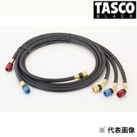 【4/17 9:59まで！P3倍】TASCO イチネンタスコ5/16" スピンホースセット 150cmTASCOBLACK TB133ES