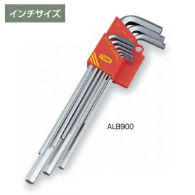 TONE 前田金属工業 ロング六角棒L 形レンチセット ALB900【3697428】