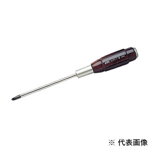 KTC 京都機械工具木柄ドライバ クロス貫通タイプNo.2D12P22【4989433817361:3733513】