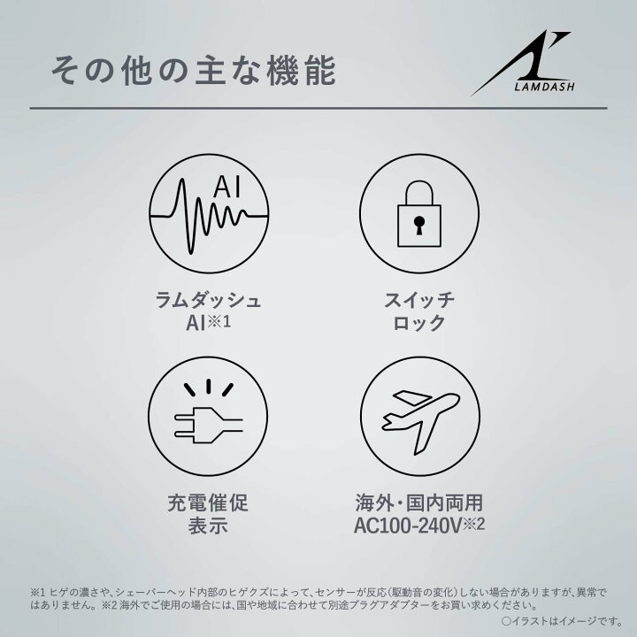 楽天市場】◇新品未開封品◇パナソニック シェーバー ラムダッシュ 3枚 