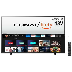 ���V�i���J���i��Funai FireTV FL-43UF370 43V�^ 4K�t���e���r Alexa�Ή� �u���b�N FL43UF370��4580417930528��