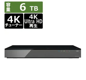 ���V�i���J���i��REGZA ���O�U 4K �u���[���C�f�B�X�N���R�[�_�[ �S�ԑg�����^�� 6TB 8�`���[�i�[ �ő�8�ԑg�����^�� DBR-4KZ600 �u���b�N��4580652111737��