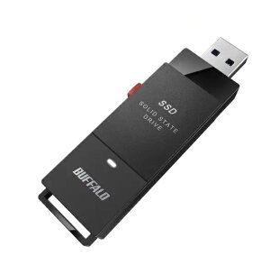 ���V�i���J���i���o�b�t�@���[ BUFFALO �R�E�C���X�E�R�ۃ|�[�^�u��SSD USB3.2�iGen1�j Type-A �X�e�B�b�N�^ 500GB �u���b�N (1��) SSD-PUTVB500U3-B��4981254063170��