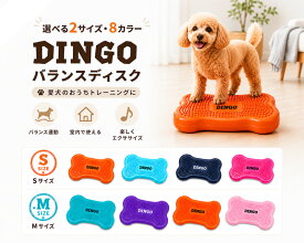 DINGO ディンゴ バランスディスク ボーン ＜送料無料＞＜お取り寄せ商品・返品不可商品＞ Sサイズ Mサイズ 犬 ペット ドッグ バランスボール ドーナツ バランスディスク 小型犬 中型犬 大型犬 体幹トレーニング シニア 関節 健康